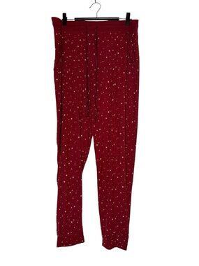 Gap Red Star Print Modal Joggers PJs M
